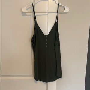 Zenana Outfitters Green Fitted Camisole